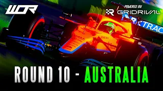 WOR I F1 2021 - Xbox | Tier 5 | Season 12 - Round 10 | Australia