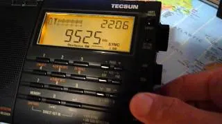TECSUN PL-660 sync. detection (CRI 9525KHz)
