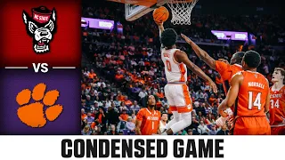 NC State vs. Clemson Condensed Game | 2023-24 ACC Men's Basketball