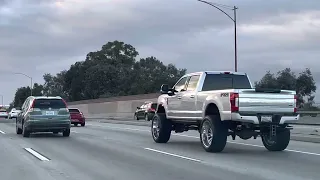 Los Angeles Traffic On The 405 Freeway