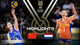 🇨🇳 CHN vs. 🇳🇱 NED - Highlights | Women's OQT 2023