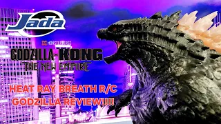 Jada Toys Godzilla x Kong New Empire R/C Heat Ray Breath Godzilla Unboxing and Review