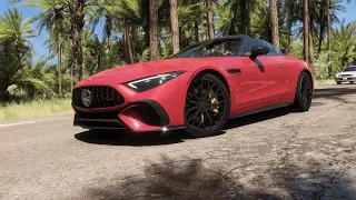 Mercedes AMG SL 63 | Forza Horizon 5 | Steering Wheel Gameplay