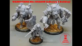 Khador MK4 Gencon "Battlebox" Unboxing & Building