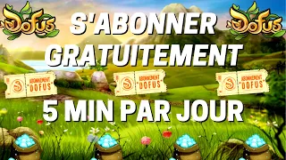 S'ABONNER GRATUITEMENT SUR DOFUS EN 5 MINUTES PAR JOUR SANS RIEN FAIRE  ! (ASTUCE COMPLÈTEMENT FUMÉ)