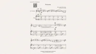 Nocturne - Secret Garden for Alto Saxophone and Piano Accompaniment