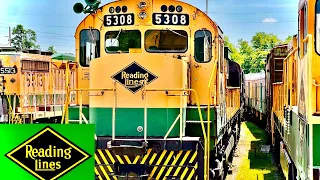 Reading Railroad Heritage Museum, INCREDIBLE Vintage Diesel Collection!