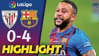 Barcelona vs Athletic Club 4-0 Extended Highlights & All Goals 2021 HD