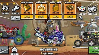 🔥 MAXING OUT MY HOVERBIKE 😍 How Much Cost To Max It ? 🤔 Hill Climb Racing 2