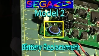 HOW TO: Sega CD Model 2 Battery Replacement