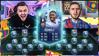 FIFA 22: VAMOS DEMBELE Fut Fantasy SQAUD BUILDER BATTLE ⭐⭐