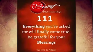 111 This Is A Sign Of Your Blessings | Message From Universe | Be Ready