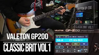 Valeton GP-200 / Sonicake Matribox II Patches | Classic Brit vol1 | Playthrough Demo