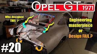 Project Opel GT 1971 #20 : The Boot - unique rust trap...