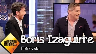 Boris Izaguirre en El Hormiguero 3.0: "Cuando intenté hacer un trio me acabé cayendo de la cama"