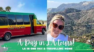 A day in LA tours! Hollywood Sign, Santa Monica, Venice Beach, Griffith Observatory  & More! ✨