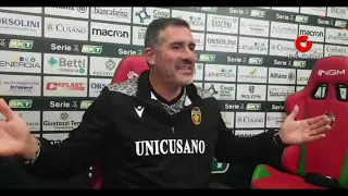 Ternana conferenza stampa di Lucarelli tra aneddoti, lezioni di calcio, rabbia e riflessioni