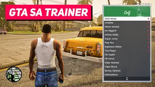 How To Add Trainer Mod (Cheat Menu) in GTA San Andreas 2023