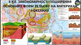 Географія. 7 кл. Урок 6. Тектонічні структури: платформи та області складчатості