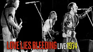 Elton John Live "Love Lies Bleeding" 1974 Madison Square Garden