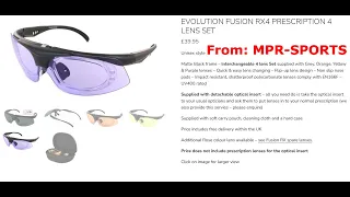 Evolution Fusion RX4 Prescription Shooting Glasses From MPR Sports