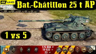 World of Tanks Bat.-Châtillon 25 t AP Replay - 11 Kills 7.2K DMG(Patch 1.7.0)