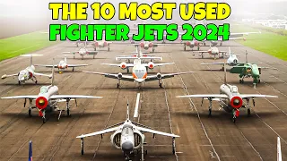 The 10 Most Used Fighter Jets in 2024/ Best Fighter Jets in the World /War Technologies