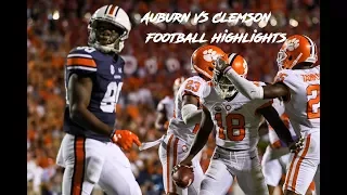 Auburn vs Clemson football highlights