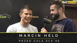 Marcin Held przed ACA 96: "Cieszę się, że padło na Diego Brandao"