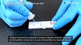 [French subtitle] Guide for STANDARD Q COVID-19 Ag Test (professional use only)