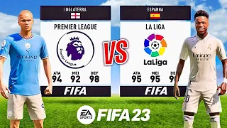 PREMIER LEAGUE vs LA LIGA.. no FIFA 23! 🔥