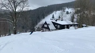 Skiing Špindlerův Mlýn