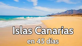 ISLA CANARIAS 45 días: Tenerife, Lanzarote, Fuerteventura... 🟢 GUÍA DE VIAJE  (4K) 📌 España