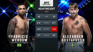 UFC Fight Island 3: Werdum vs. Gustafsson (Full Fight Highlights)