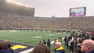 Michigan Beats Ohio State - National Anthem