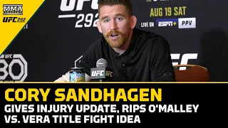 Cory Sandhagen Gives Injury Update, Rips O'Malley vs. Vera Title Fight Idea | MMA Fighting