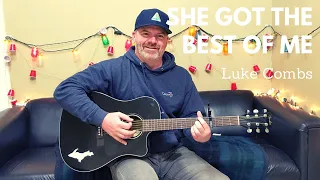 She Got the Best of Me - Luke Combs Guitar Lesson