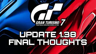 My Final Thoughts on The Current State of Gran Turismo 7 (GT7 Update 1.38)