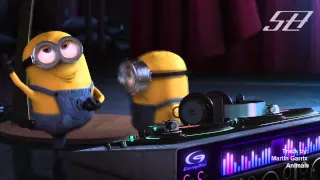 Despicable me: Minions Dropping The Beat - Animals by Martin Garrix