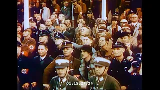 Nazi Germany Harvest Festival in 1937 Party March [4k Color]