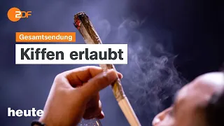 heute 19:00 Uhr 1.4.24 Cannabis-Legalisierung, Kommunalwahlen Türkei, Al-Schifa-Klinik Gaza (english