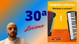 30a Lezione Fisarmonica Superfacile - Es. 4 Tarantella - Metodo a numeri