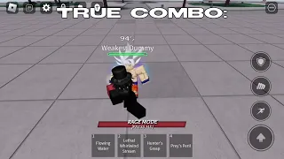 best combo's for garou | Saitama Battleground Roblox