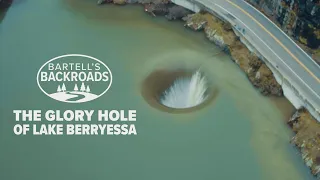 The Morning Glory Spillway at Lake Berryessa, aka 'The Glory Hole' | Bartell's Backroads