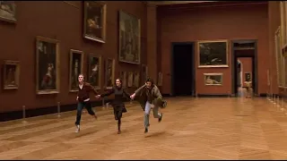 The Dreamers (2003) by Bernardo Bertolucci, Clip: Matthew, Théo and Isabelle reenact 'Bande à part'