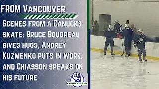 Live from Canucks Summer Skate: Kuzmenko, Podkolzin, Mikheyev, Demko, and more take the ice.