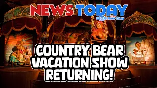Country Bear Vacation Show Returning!