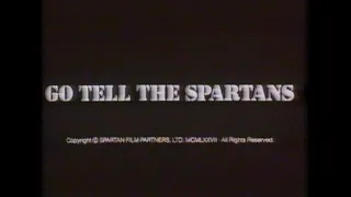 Go Tell The Spartans (1978) Promo Trailer