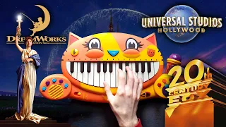 TOP 5 MOVIE INTROS  on CAT PIANO