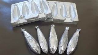 How to Make Fishing Sinkers | The Hook and The Cook